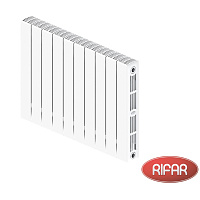 Биметаллический радиатор RIFAR SUPReMO 500-10 секций боковое подключение