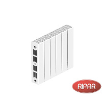 Биметаллический радиатор RIFAR SUPReMO 350-6 секций боковое подключение
