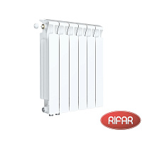 Биметаллический радиатор RIFAR MONOLIT 500-6 секций нижнее левое подключение
