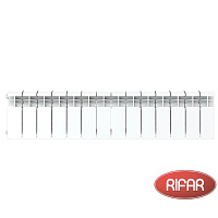 Алюминиевый радиатор RIFAR ALUM 200-14 секций боковое подключение