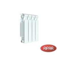 Биметаллический радиатор RIFAR MONOLIT 350-4 секции боковое подключение