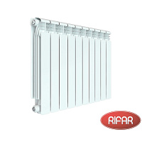 Алюминиевый радиатор RIFAR ALUM 500-10 секций боковое подключение