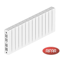 Биметаллический радиатор RIFAR SUPReMO 350-14 секций боковое подключение