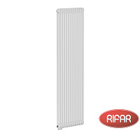 Стальной трубчатый радиатор RIFAR TUBOG 2180-12 DV1 нижнее подключение с термовентилем