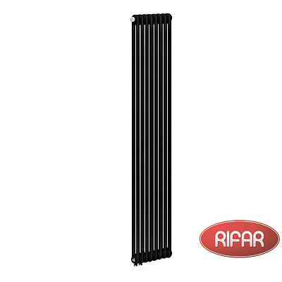 Стальной трубчатый радиатор RIFAR TUBOG 2200-8 DV1 нижнее подключение с термовентилем