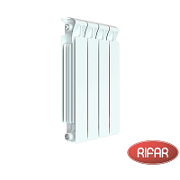 Биметаллический радиатор RIFAR MONOLIT 500-4 секции боковое подключение