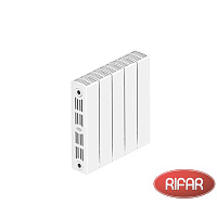 Биметаллический радиатор RIFAR SUPReMO 350-5 секций боковое подключение