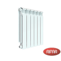 Алюминиевый радиатор RIFAR ALUM 500-6 секций боковое подключение