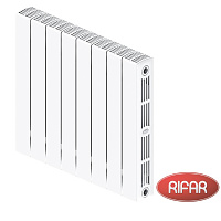 Биметаллический радиатор RIFAR SUPReMO 500-8 секций боковое подключение