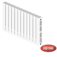 Биметаллический радиатор RIFAR SUPReMO 500-12 секций боковое подключение