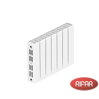 Биметаллический радиатор RIFAR SUPReMO 350-7 секций боковое подключение